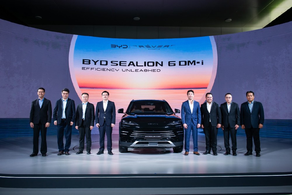 Thailand News: BYD SEALION 6 Officially Launched at BYD's Thailand Factory